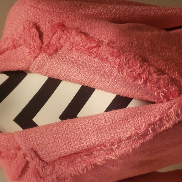 Pink Tweed jacket with fringe - Picture 2 of 7